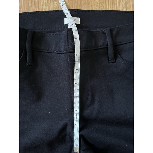 J Crew Black Skinny Mid Rise Stretch Pants Size 4 - Picture 7 of 8